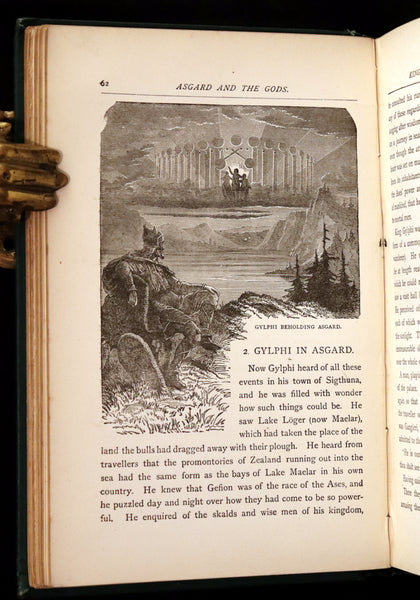 1894 Rare Book - Asgard and the Gods: The Tales and Traditions of Norse Mythology.