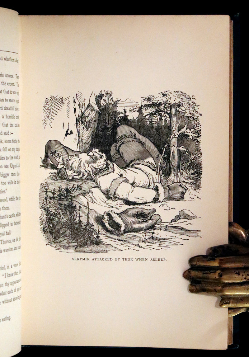 1894 Rare Book - Asgard and the Gods: The Tales and Traditions of Norse Mythology.