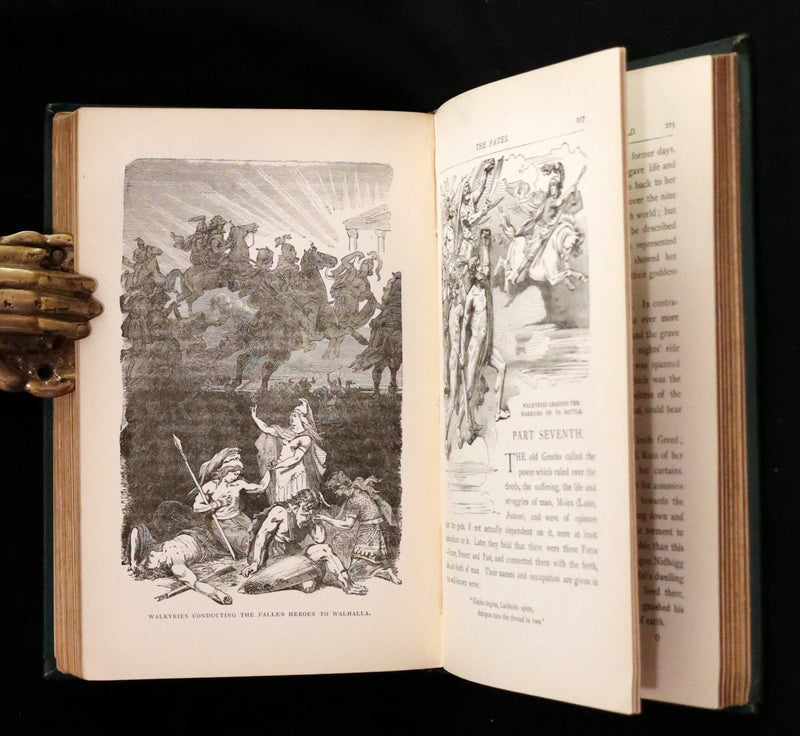 1894 Rare Book - Asgard and the Gods: The Tales and Traditions of Norse Mythology.