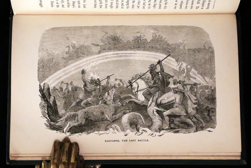 1894 Rare Book - Asgard and the Gods: The Tales and Traditions of Norse Mythology.