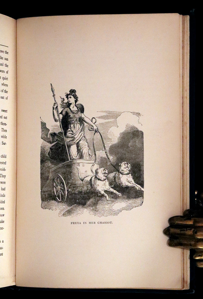 1894 Rare Book - Asgard and the Gods: The Tales and Traditions of Norse Mythology.