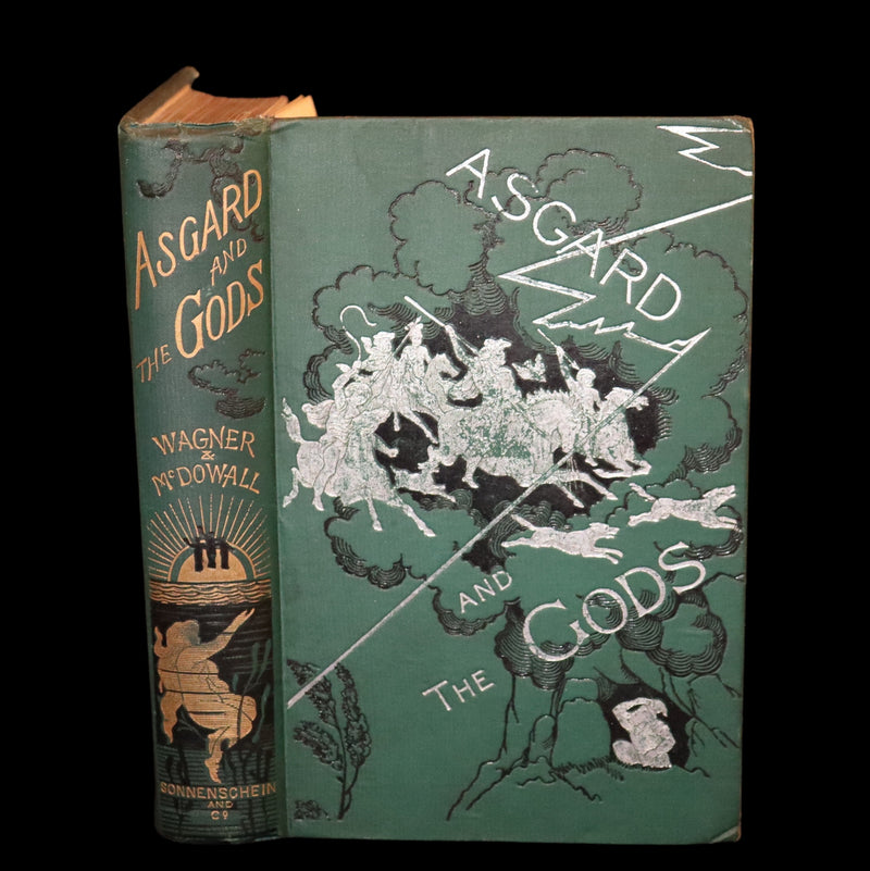 1894 Rare Book - Asgard and the Gods: The Tales and Traditions of Norse Mythology.