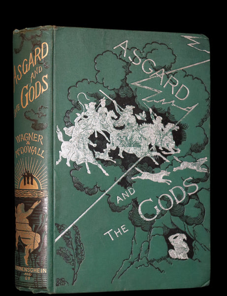 1894 Rare Book - Asgard and the Gods: The Tales and Traditions of Norse Mythology.