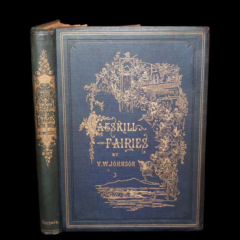 1876 Scarce Book - The Catskill Fairies by Virginia W. Johnson, illustrated by Alfred Fredericks.