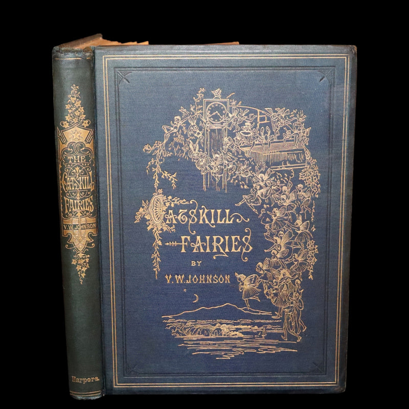 1876 Scarce First Edition - The Catskill Fairies by Virginia W. Johnson.