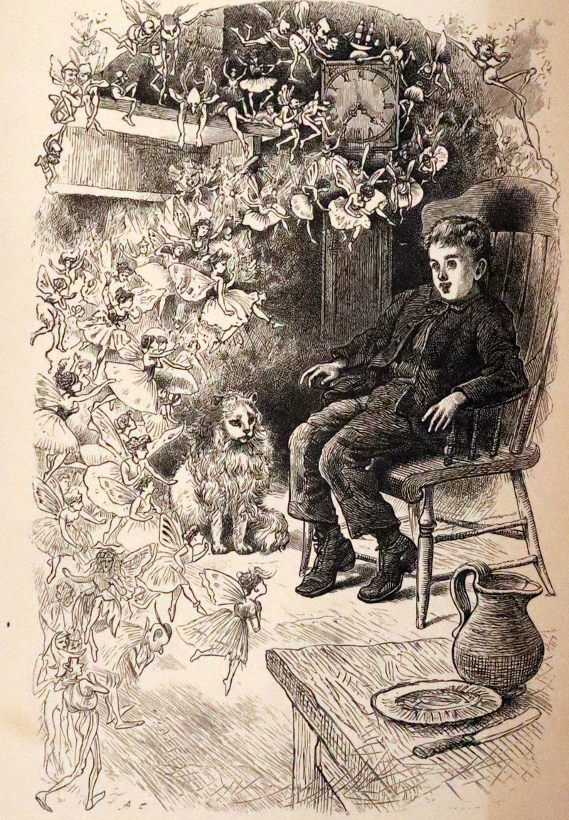 1876 Scarce Book - The Catskill Fairies by Virginia W. Johnson, illustrated by Alfred Fredericks.