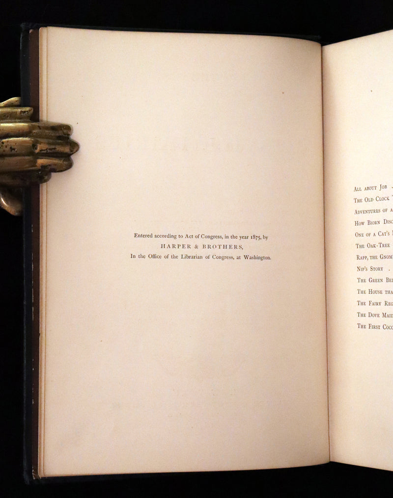 1876 Scarce Book - The Catskill Fairies by Virginia W. Johnson, illustrated by Alfred Fredericks.