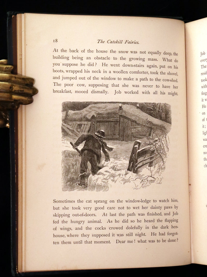 1876 Scarce First Edition - The Catskill Fairies by Virginia W. Johnson.