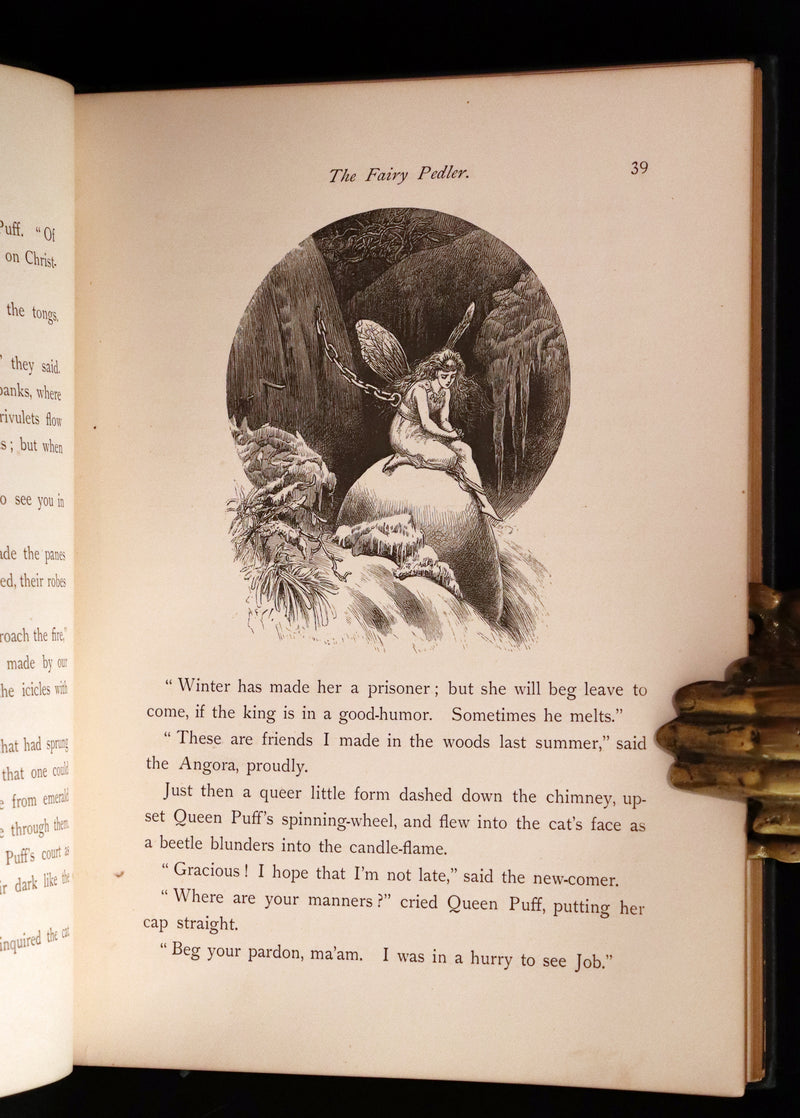 1876 Scarce Book - The Catskill Fairies by Virginia W. Johnson, illustrated by Alfred Fredericks.