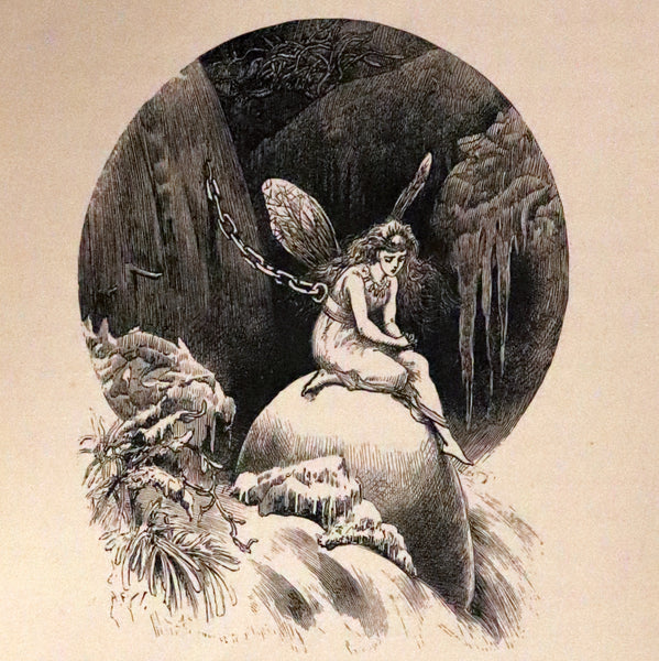 1876 Scarce Book - The Catskill Fairies by Virginia W. Johnson, illustrated by Alfred Fredericks.