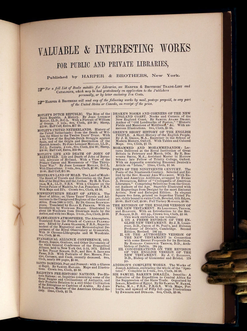1876 Scarce First Edition - The Catskill Fairies by Virginia W. Johnson.