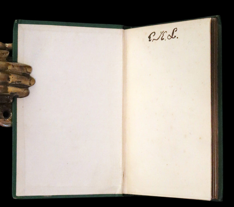 1875 Rare small Floriography Book ~ The Language and Sentiment of Flowers by Laura Valentine.