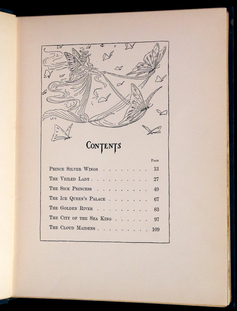 1902 Scarce First Edition - Prince Silverwings and Other Fairy Tales by Edith Ogden Harrison.