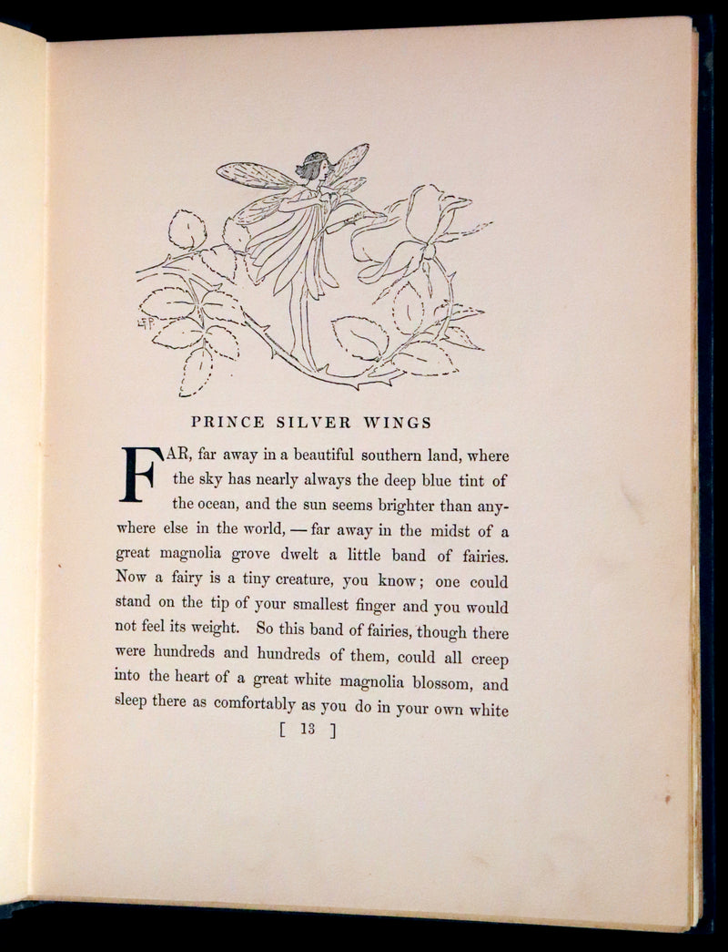 1902 Scarce First Edition - Prince Silverwings and Other Fairy Tales by Edith Ogden Harrison.