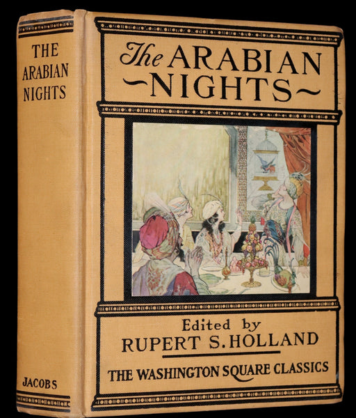 1920 Rare Book - The Arabian Nights, Illustrated in Color by William H. Lister.