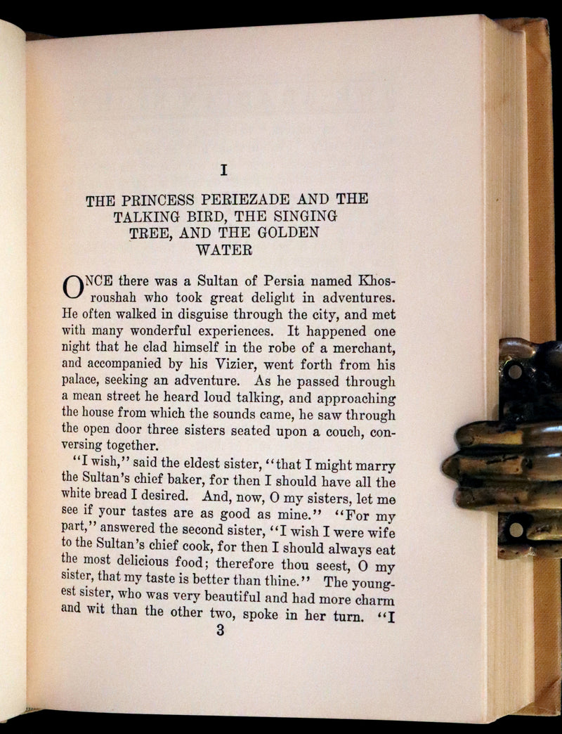 1920 Rare Book - The Arabian Nights, Illustrated in Color by William H. Lister.