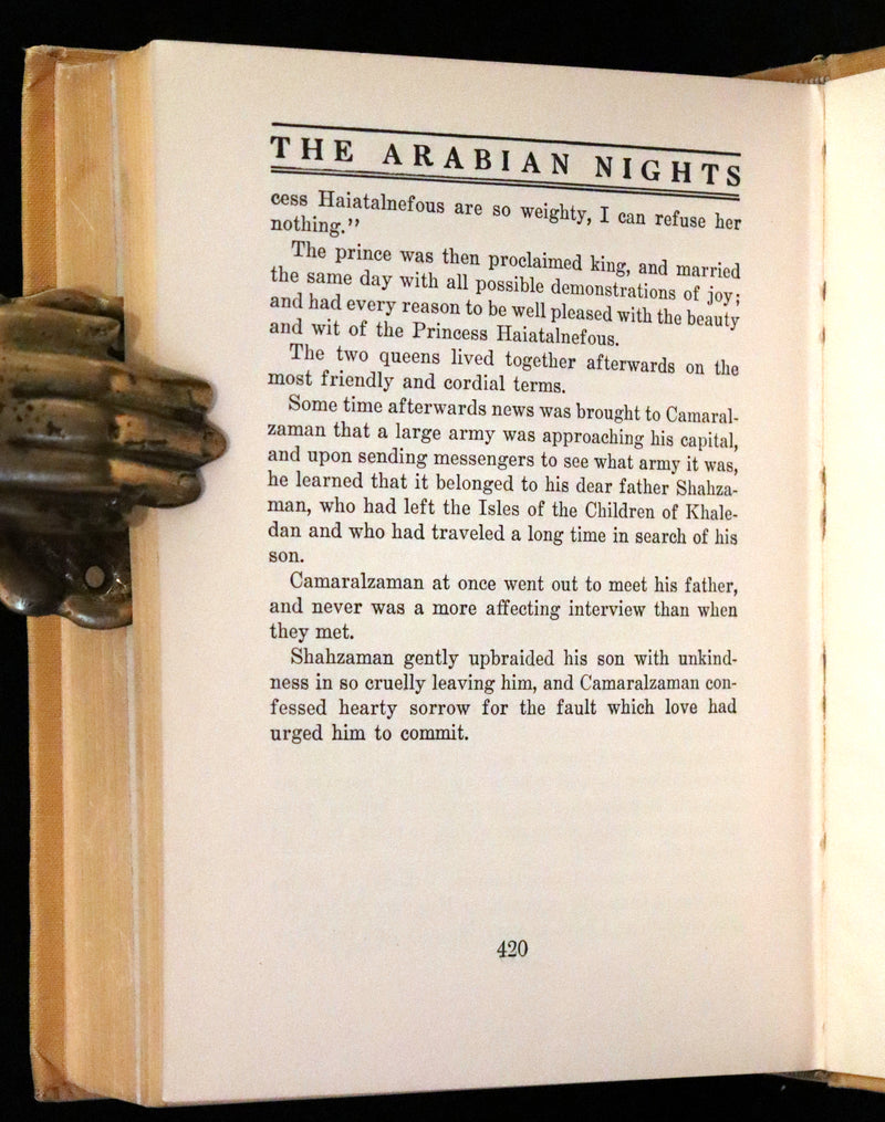 1920 Rare Book - The Arabian Nights, Illustrated in Color by William H. Lister.