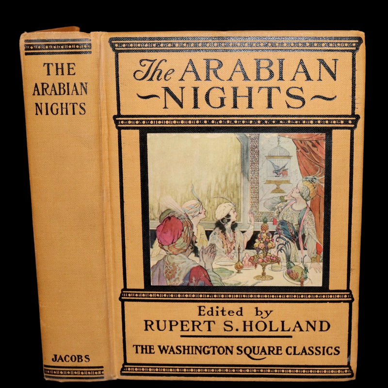 1920 Rare Book - The Arabian Nights, Illustrated in Color by William H. Lister.
