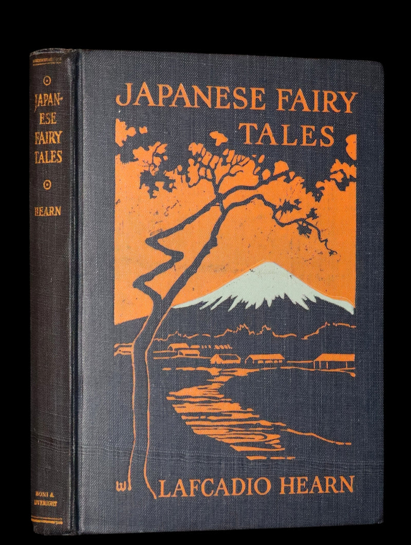 1924 Rare Book - Japanese Fairy Tales by Lafcadio Hearn. Illustrated by Gertrude Kay.