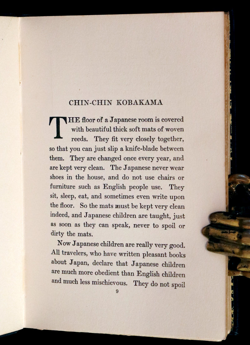 1924 Rare Book - Japanese Fairy Tales by Lafcadio Hearn. Illustrated by Gertrude Kay.