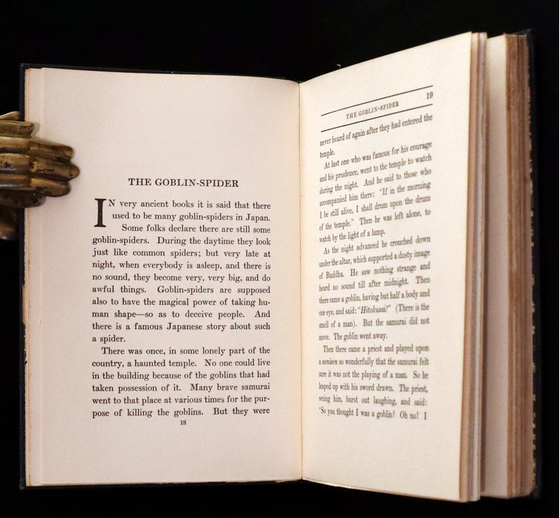 1924 Rare Book - Japanese Fairy Tales by Lafcadio Hearn. Illustrated by Gertrude Kay.