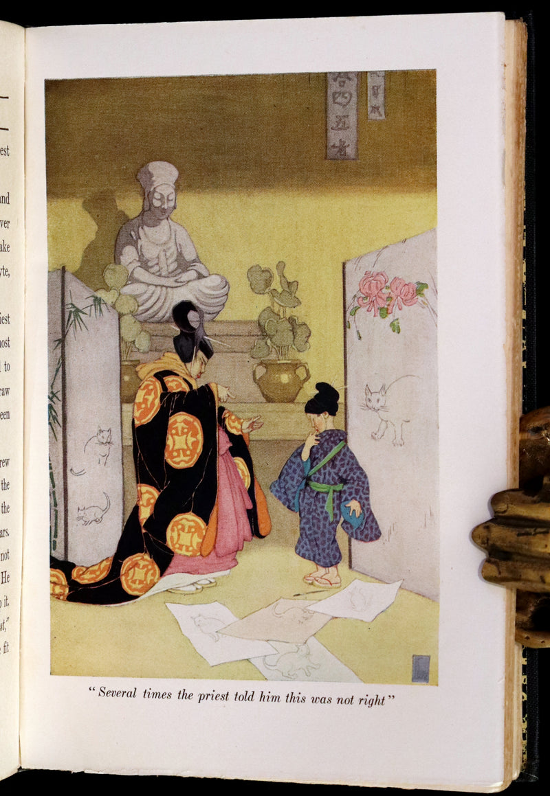 1924 Rare Book - Japanese Fairy Tales by Lafcadio Hearn. Illustrated by Gertrude Kay.