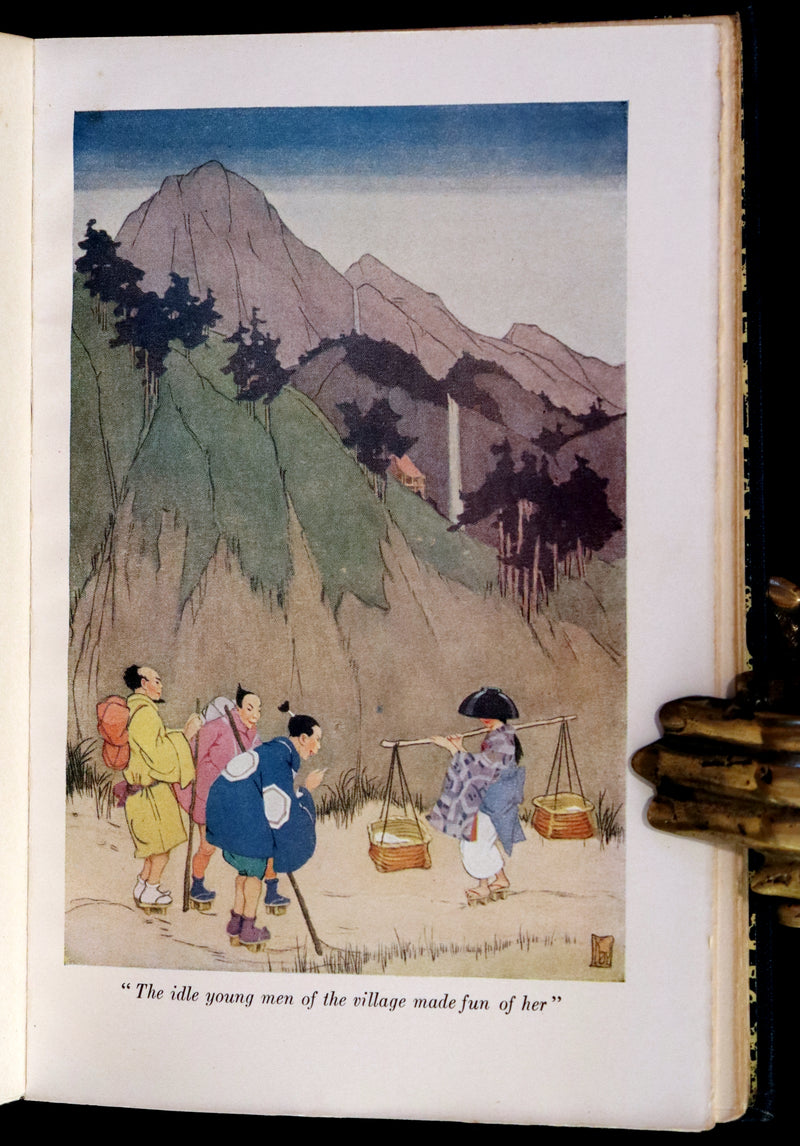1924 Rare Book - Japanese Fairy Tales by Lafcadio Hearn. Illustrated by Gertrude Kay.