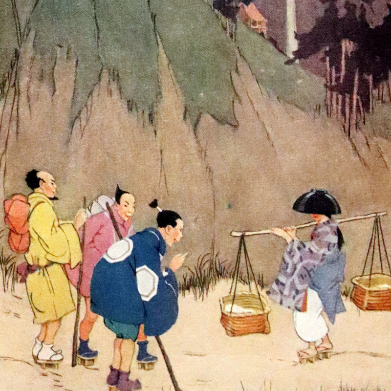 1924 Rare Book - Japanese Fairy Tales by Lafcadio Hearn. Illustrated by Gertrude Kay.