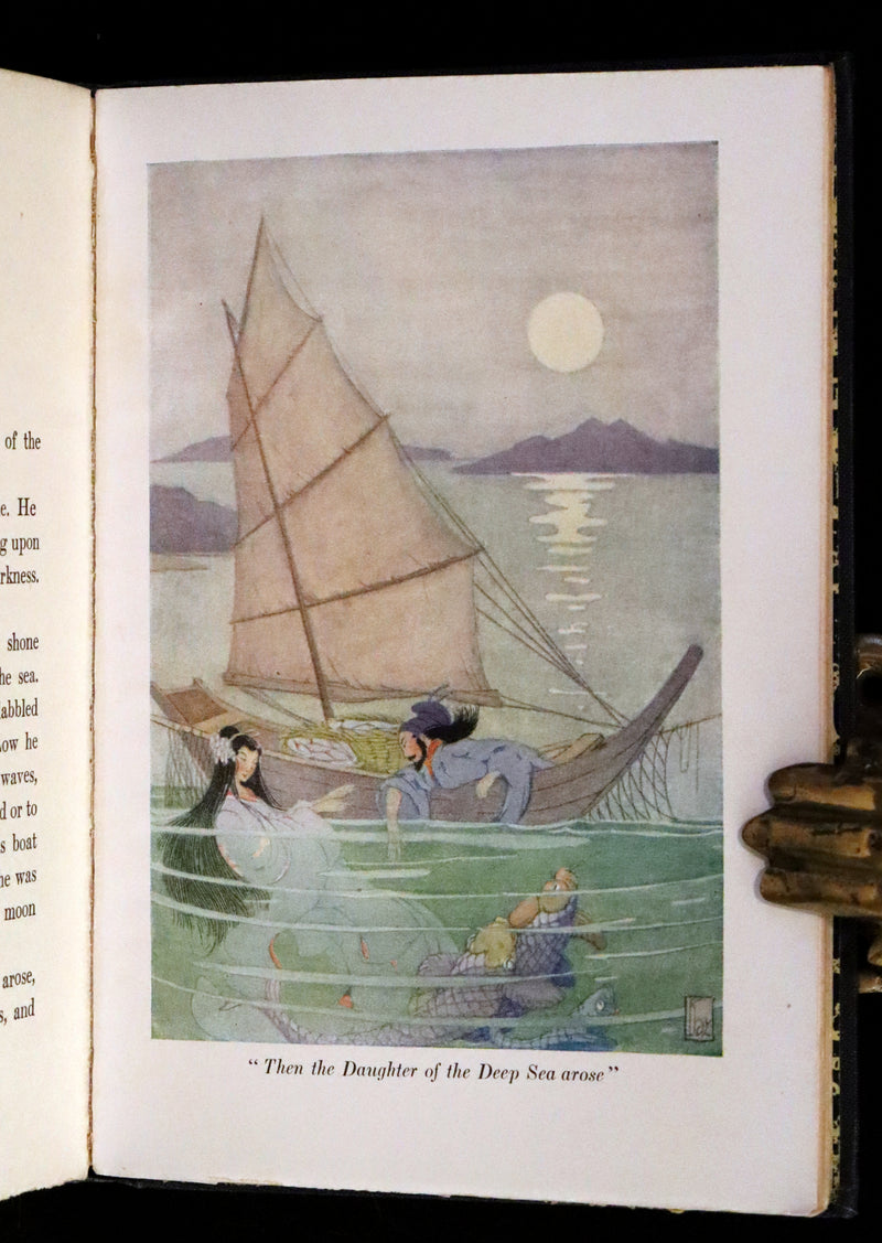 1924 Rare Book - Japanese Fairy Tales by Lafcadio Hearn. Illustrated by Gertrude Kay.