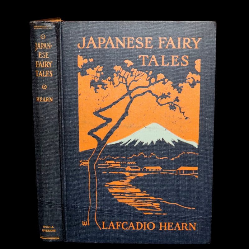 1924 Rare Book - Japanese Fairy Tales by Lafcadio Hearn. Illustrated by Gertrude Kay.
