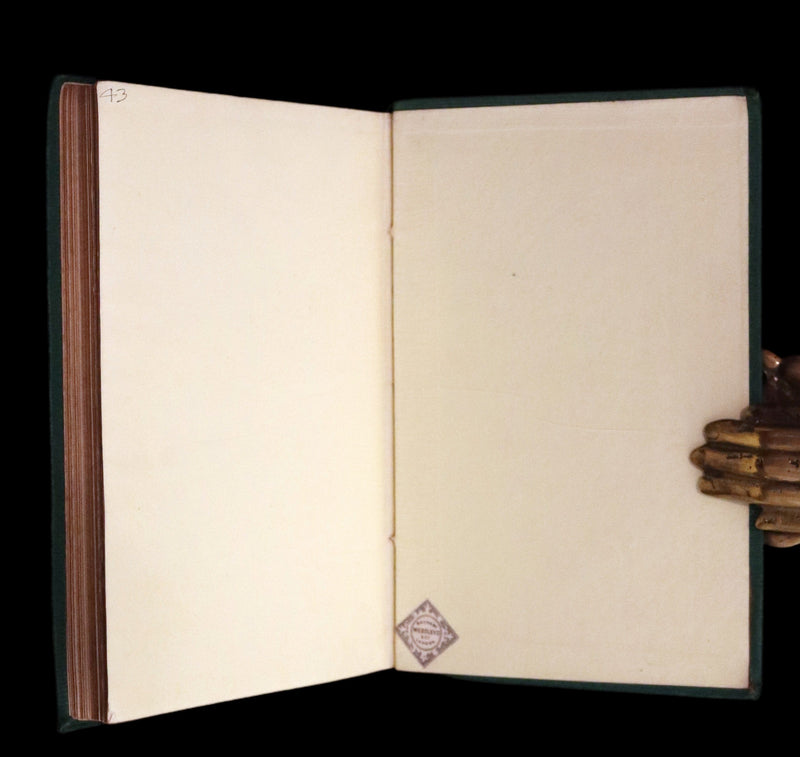 1859 Beautiful Edition - Travels & Adventures of Baron Munchausen, Color Illustrated by Crowquill.