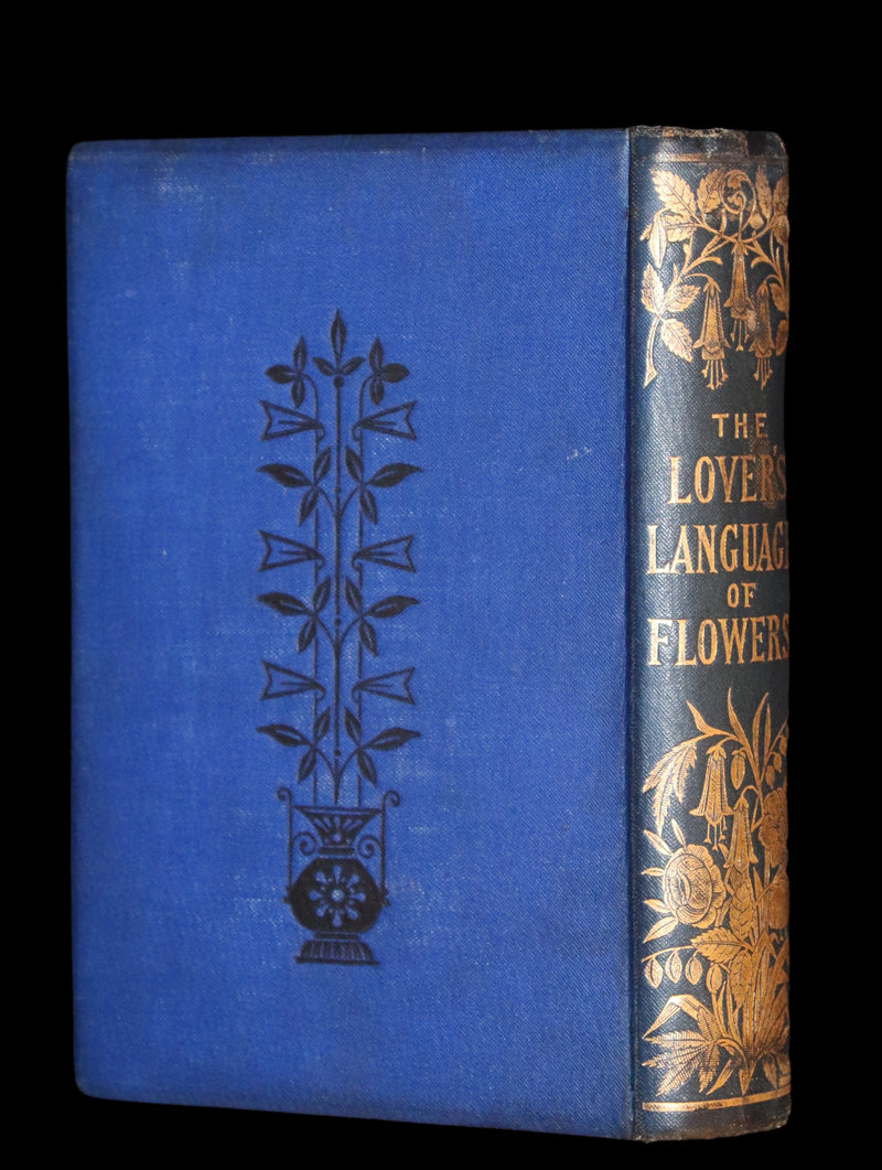 1865 Scarce Floriography Book ~ The Lover's Language of Flowers & The Floral Oracle.