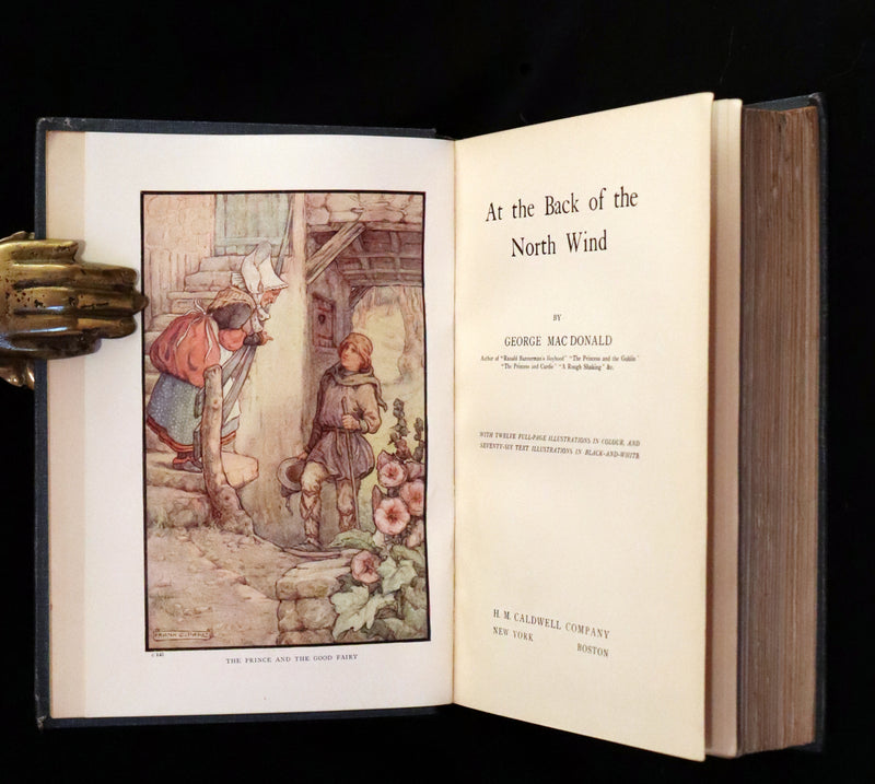 1911 Rare Edition - AT THE BACK OF THE NORTH WIND by George MacDonald.