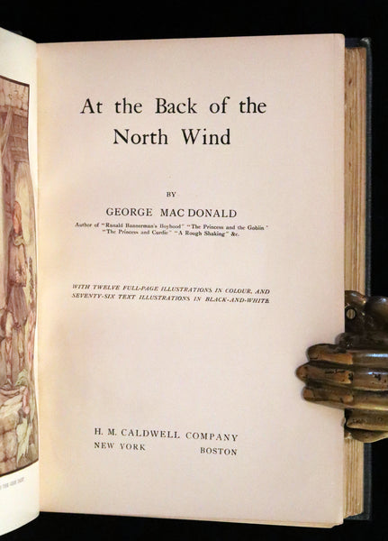 1911 Rare Edition - AT THE BACK OF THE NORTH WIND by George MacDonald.