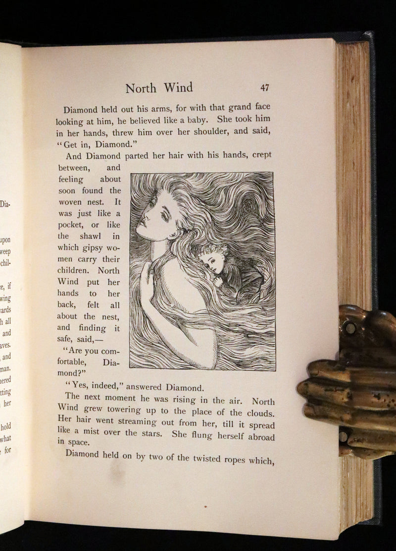 1911 Rare Edition - AT THE BACK OF THE NORTH WIND by George MacDonald.