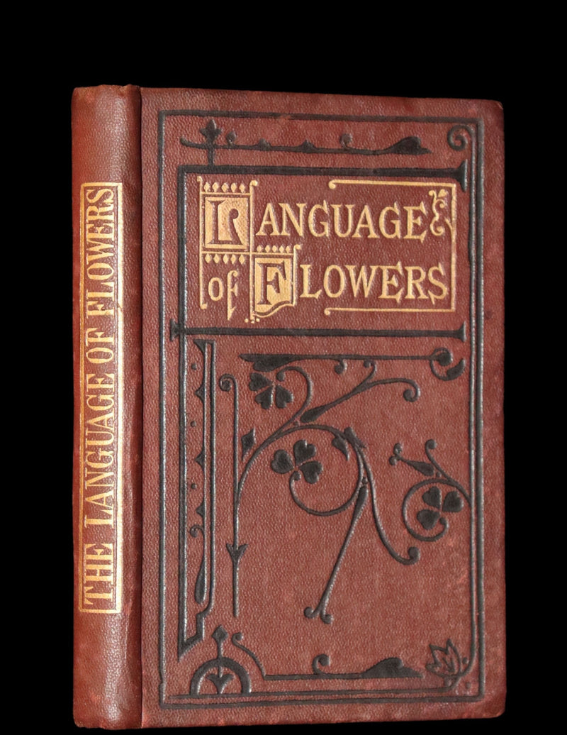 1850 Scarce Floriography Book ~ The Language of Flowers published by Milner and Company.