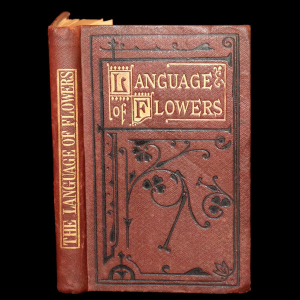 1850 Scarce Floriography Book ~ The Language of Flowers published by Milner and Company.