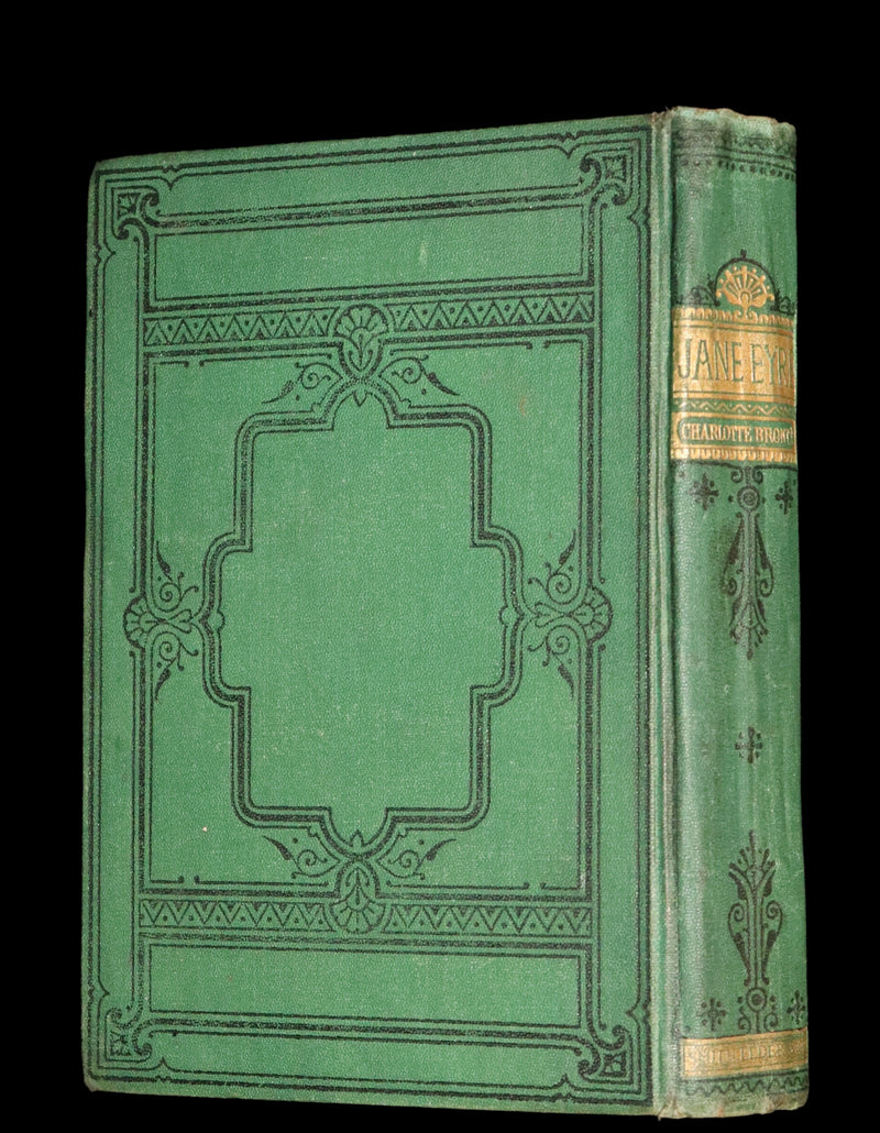 1886 Rare Victorian Book - JANE EYRE. An Autobiography by Currer Bell (CHARLOTTE BRONTË).