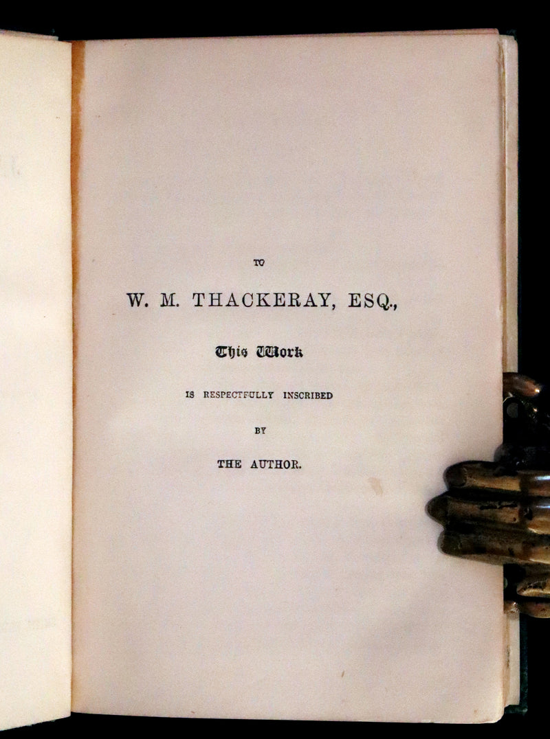 1886 Rare Victorian Book - JANE EYRE. An Autobiography by Currer Bell (CHARLOTTE BRONTË).