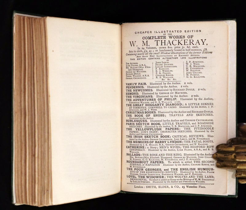1886 Rare Victorian Book - JANE EYRE. An Autobiography by Currer Bell (CHARLOTTE BRONTË).