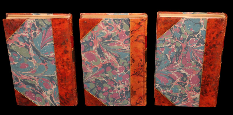 1822 Rare First Edition, Second State Book Set - The Pirate by Sir Walter Scott bound by Bayntun.