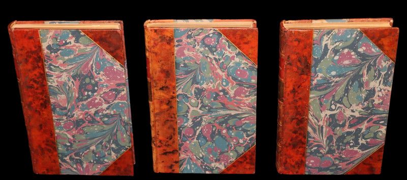 1822 Rare First Edition, Second State Book Set - The Pirate by Sir Walter Scott bound by Bayntun.