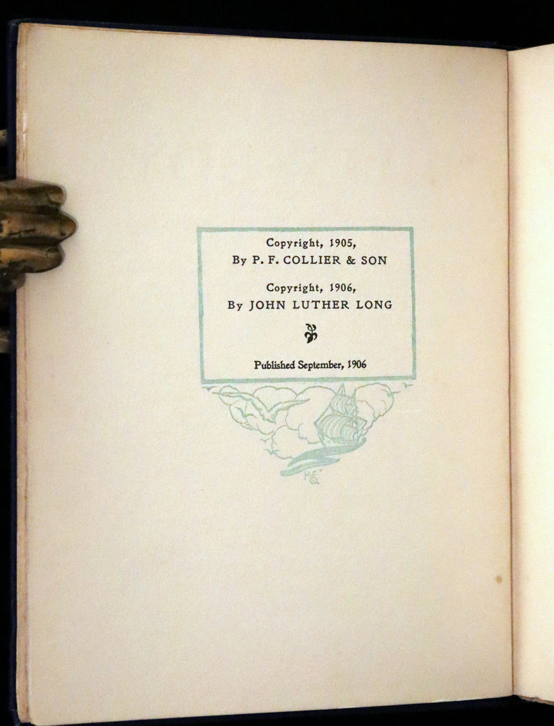 1906 Rare First Edition - Billy-Boy by John Luther Long, Illustrated by Jessie Willcox Smith.