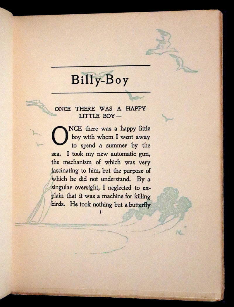 1906 Rare First Edition - Billy-Boy by John Luther Long, Illustrated by Jessie Willcox Smith.