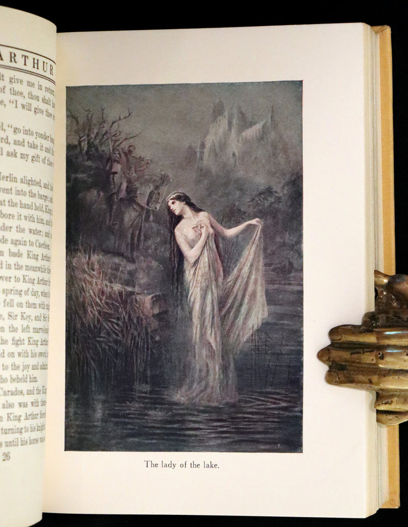 1919 Rare First Illustrated Edition by Lancelot Speed - King Arthur and the Knights of the Round Table.