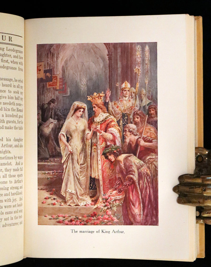1919 Rare First Illustrated Edition by Lancelot Speed - King Arthur and the Knights of the Round Table.