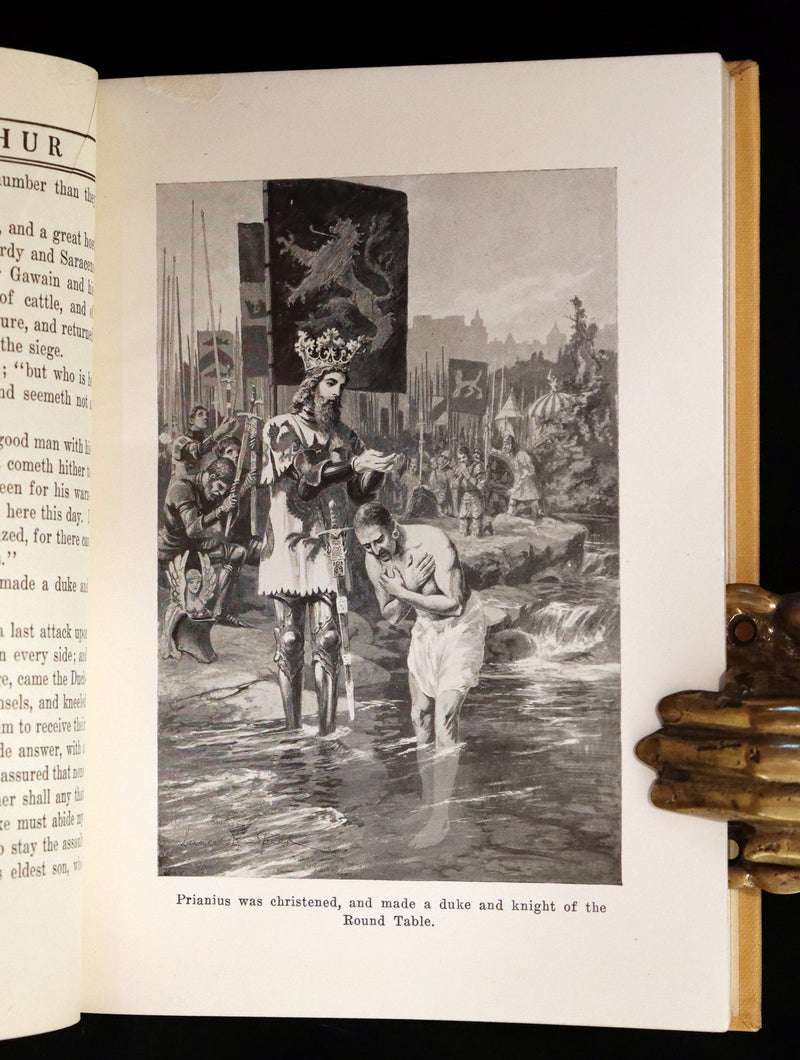 1919 Rare First Illustrated Edition by Lancelot Speed - King Arthur and the Knights of the Round Table.