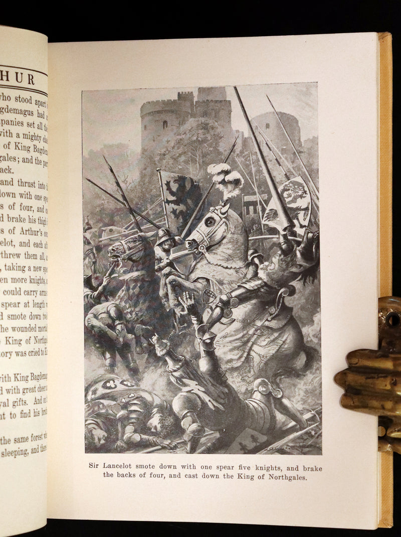 1919 Rare First Illustrated Edition by Lancelot Speed - King Arthur and the Knights of the Round Table.