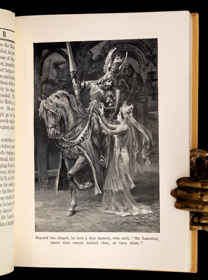 1919 Rare First Illustrated Edition by Lancelot Speed - King Arthur and the Knights of the Round Table.