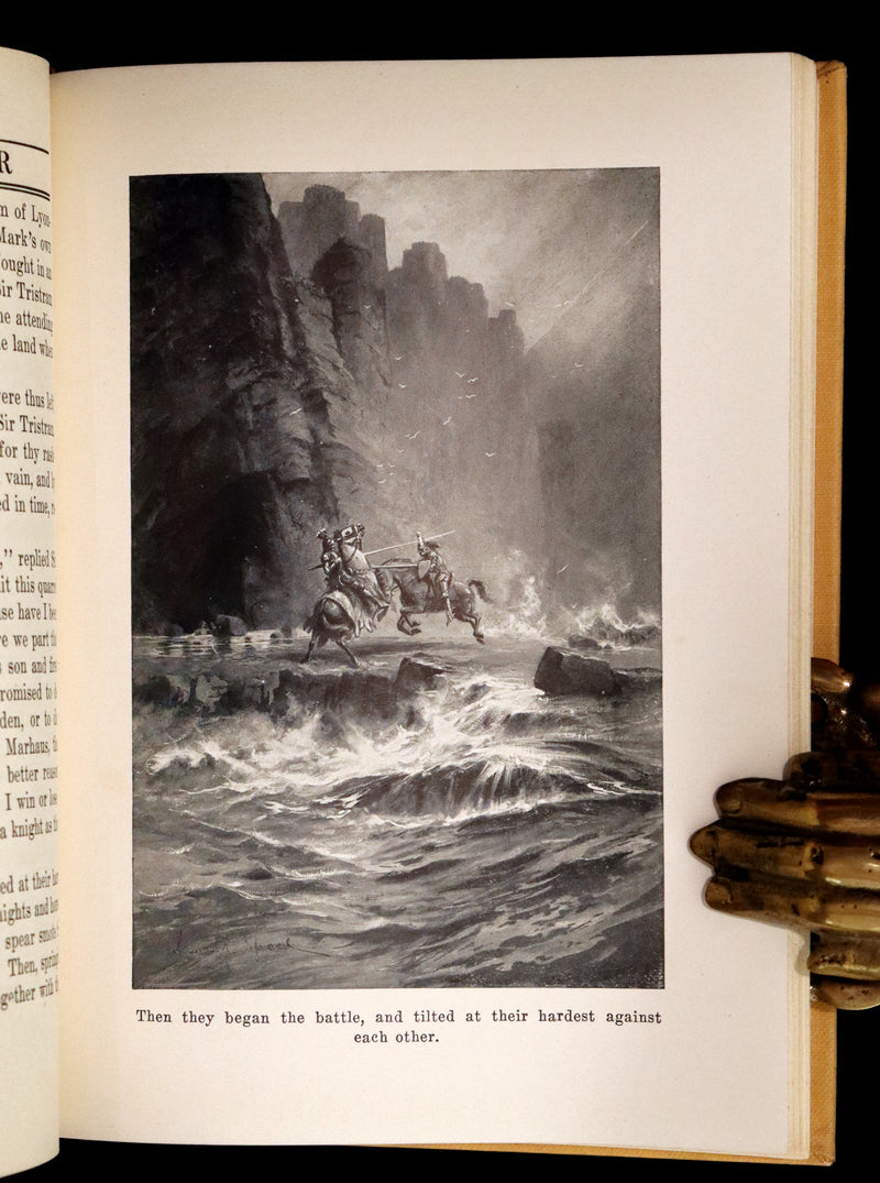 1919 Rare First Illustrated Edition by Lancelot Speed - King Arthur and the Knights of the Round Table.